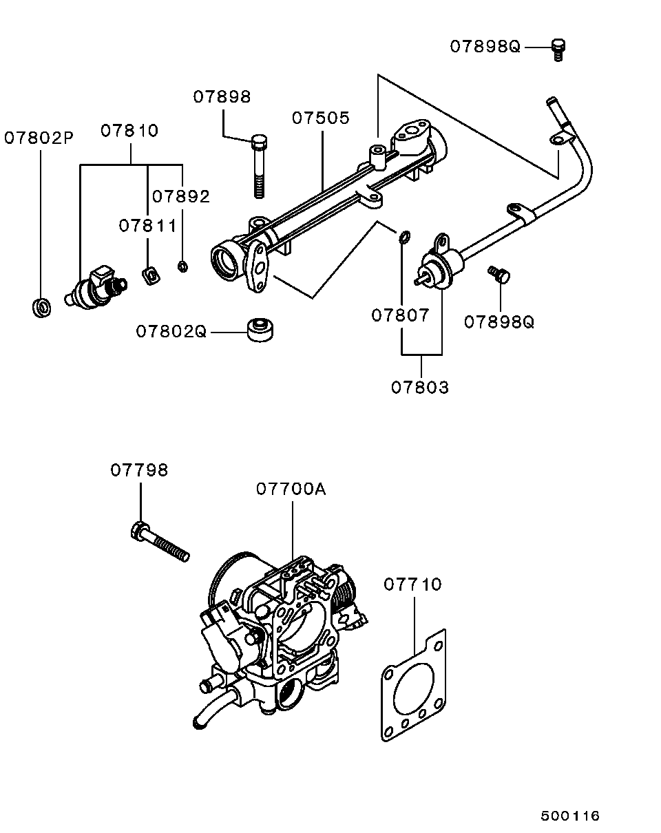 Injector & Throttle Body