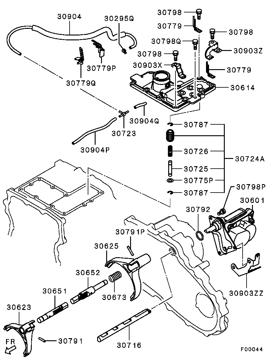 Transfer Floor Shift Control