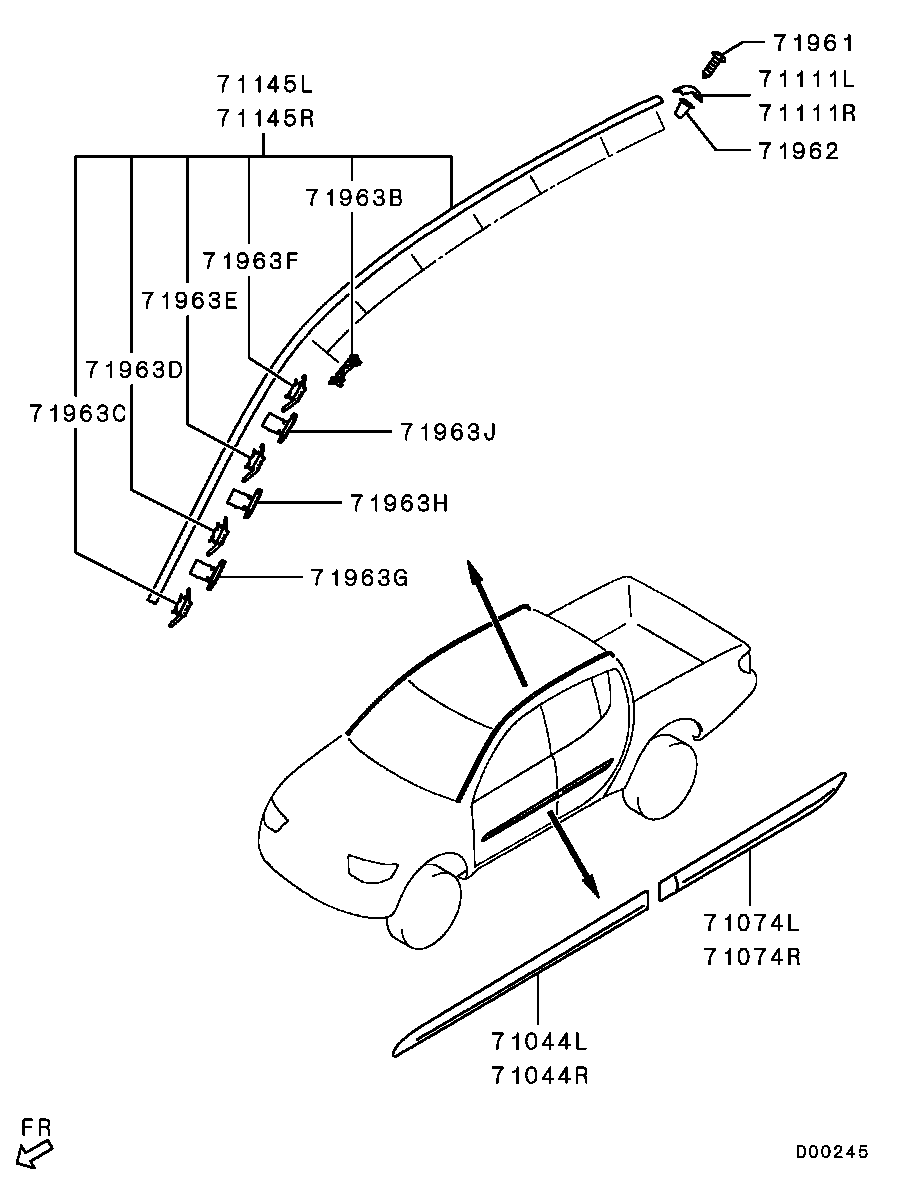 Side Garnish Moulding