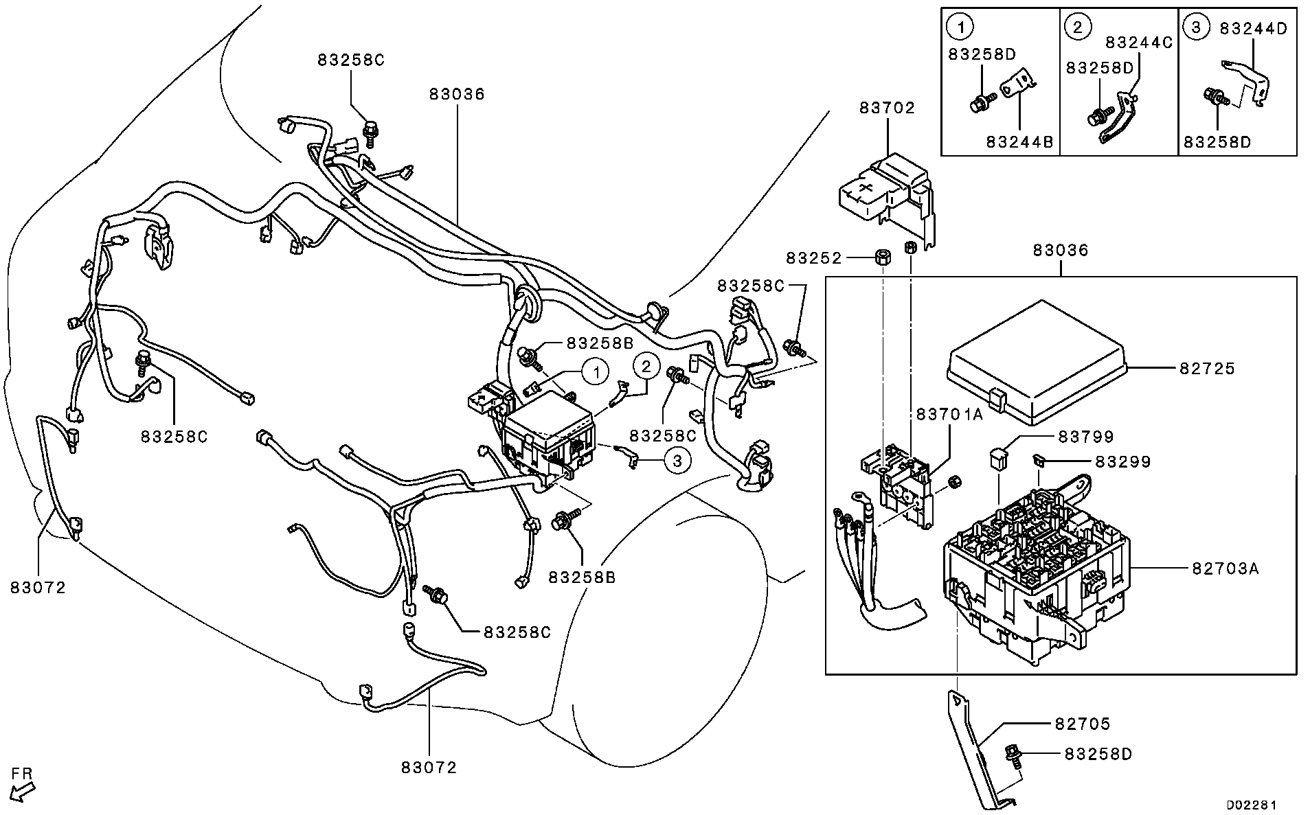 Wiring & Attaching Parts