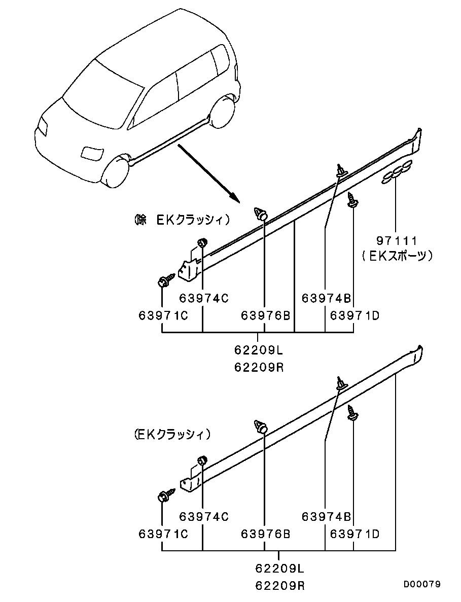 Side Garnish Moulding