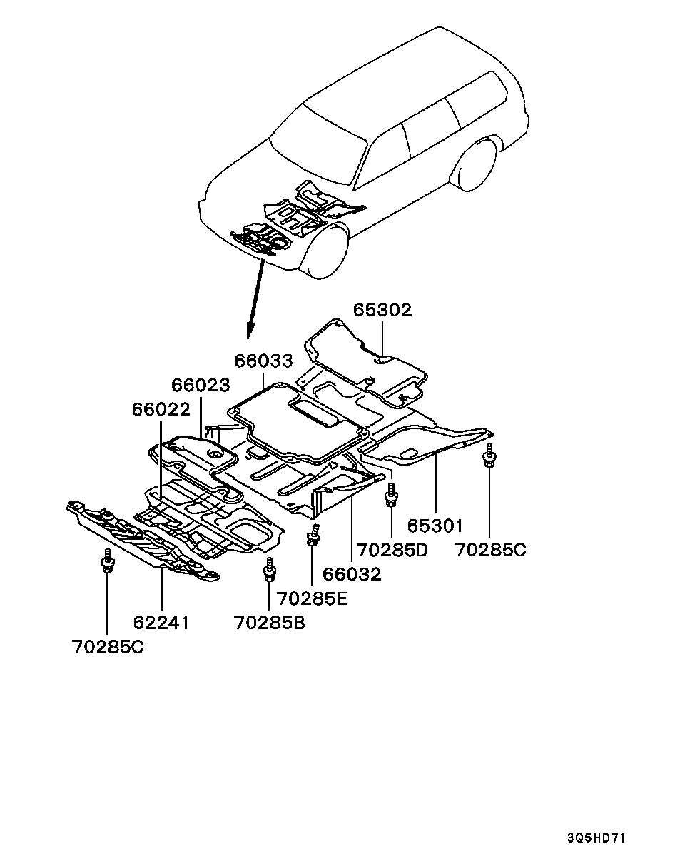 Guardabarros, escudo y guardapiedras