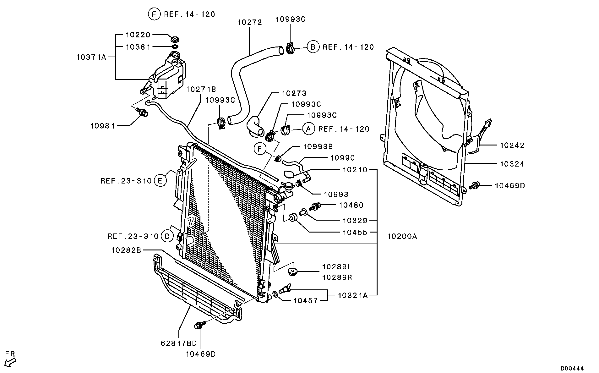 Radiator Hose Condenser Tank