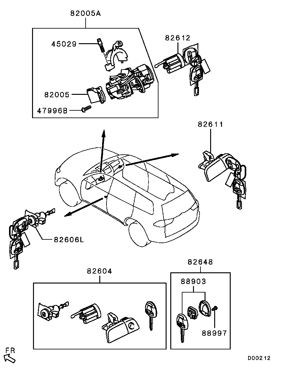 Lock Cylinder & Key