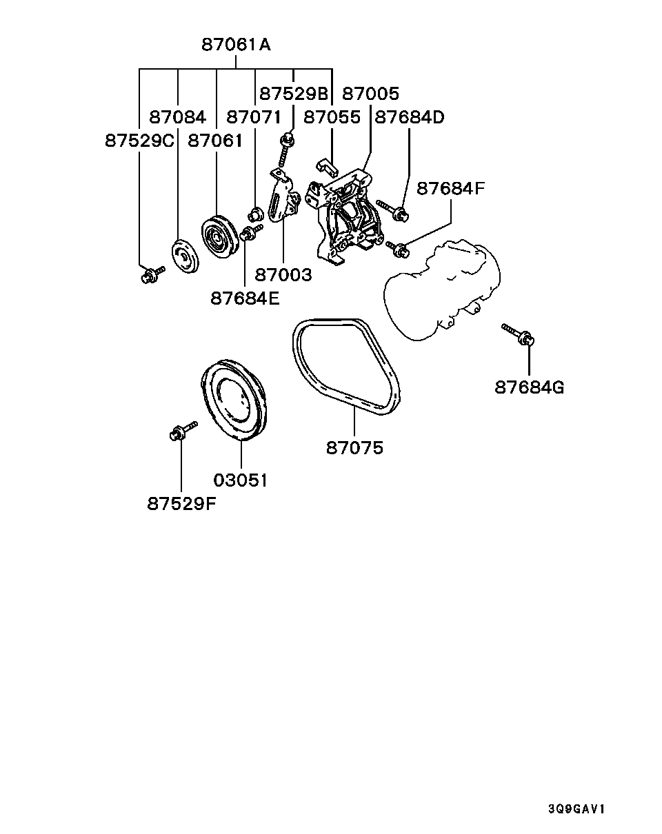 A/C Condenser, Piping