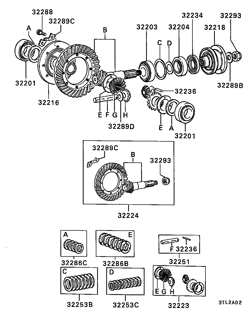 Front Axle Differential