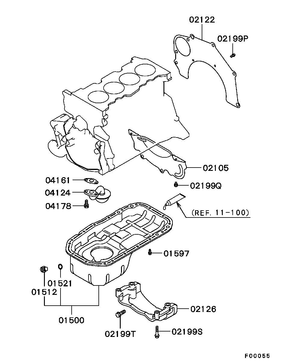 Cover, Rear Plate & Oil Pan