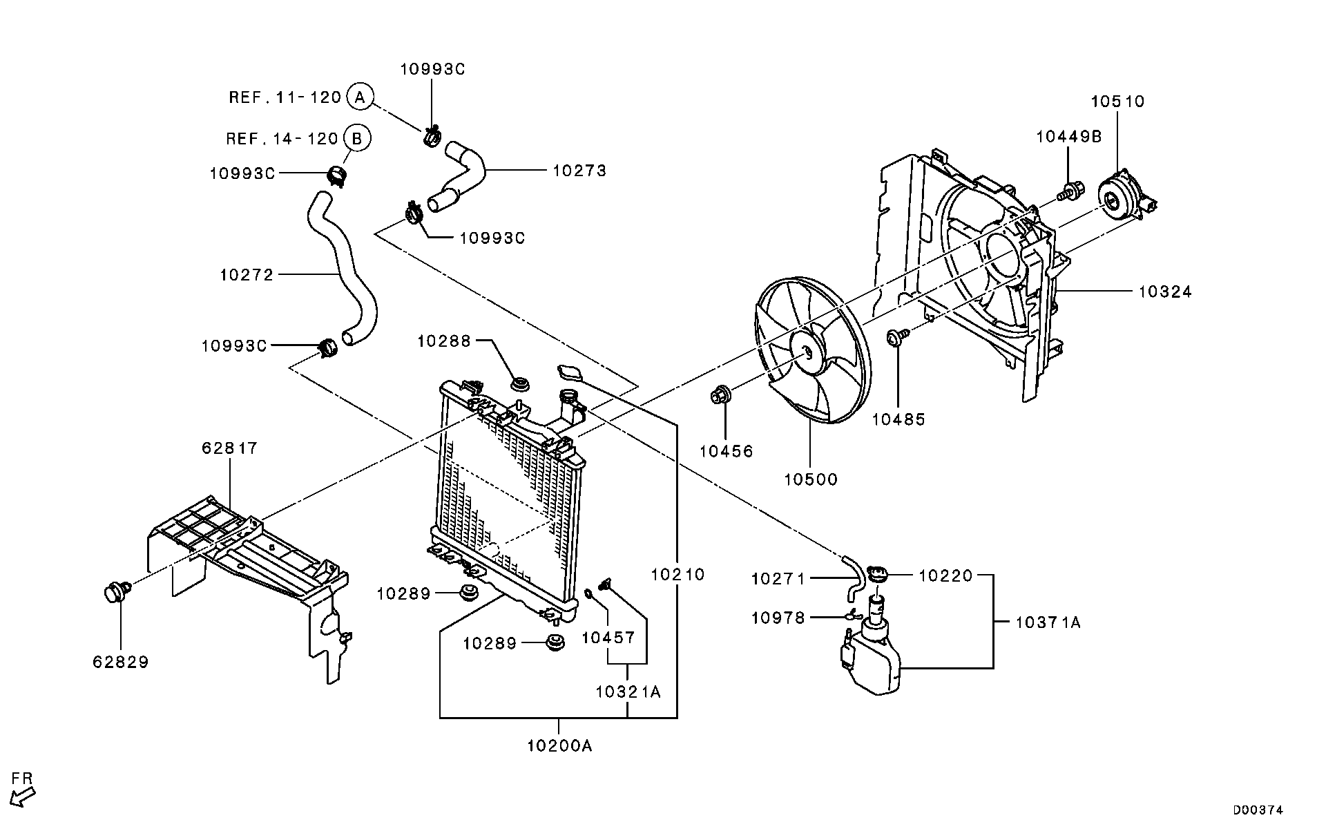 Radiator Hose Condenser Tank