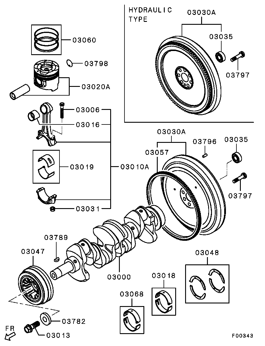 Piston Crankshaft