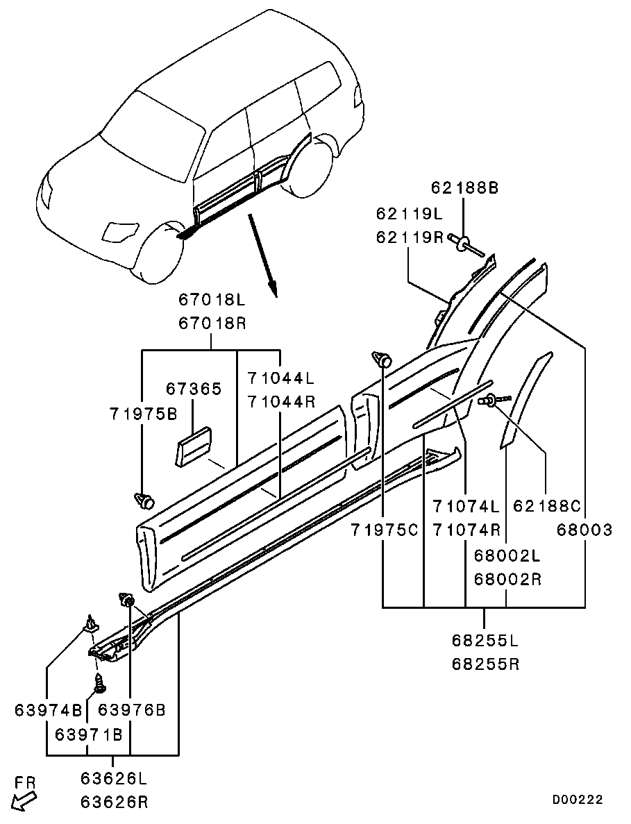 Side Garnish Moulding