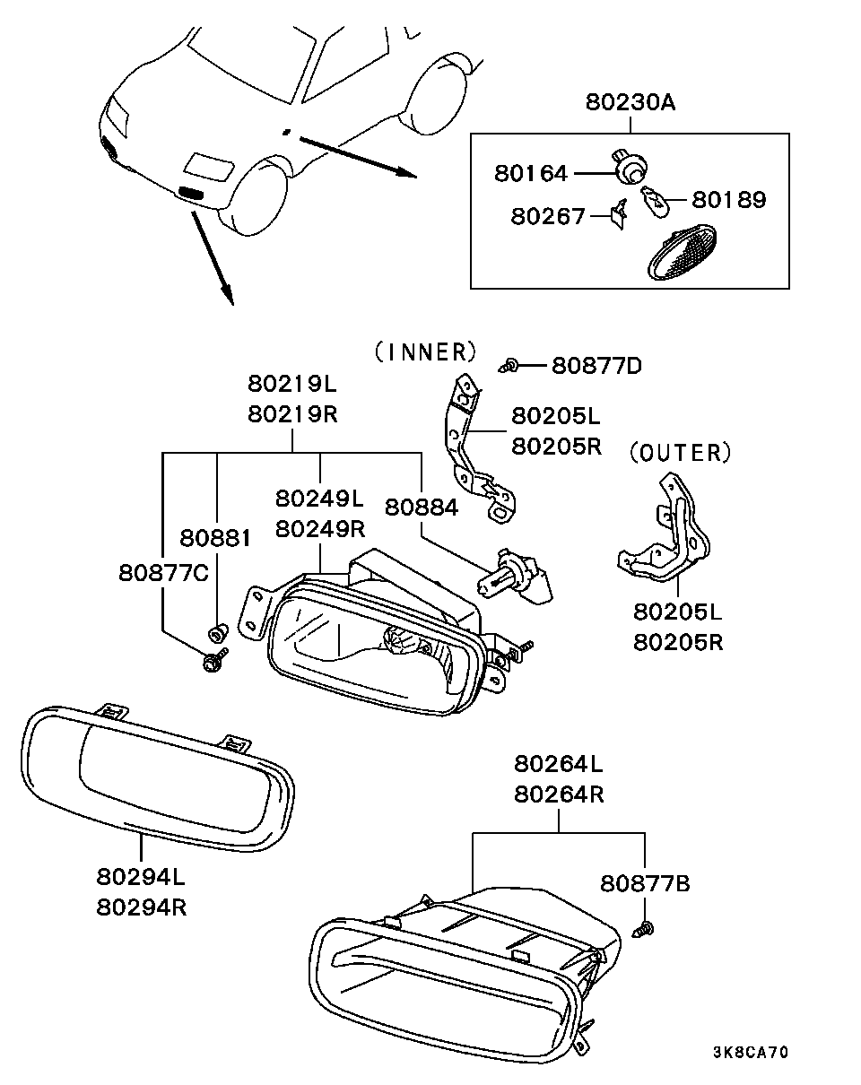 Front Exterior Lamp