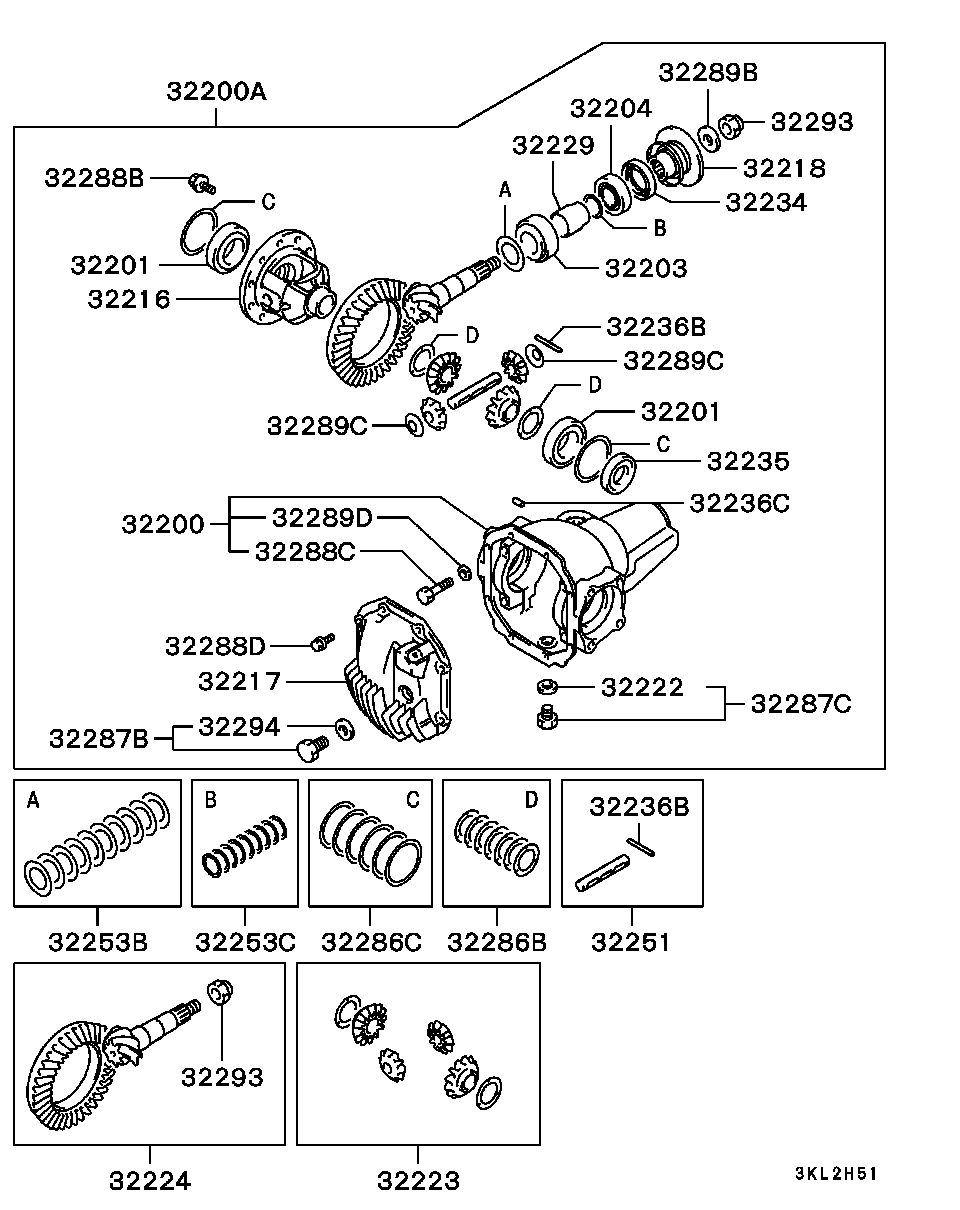 Front Axle Differential