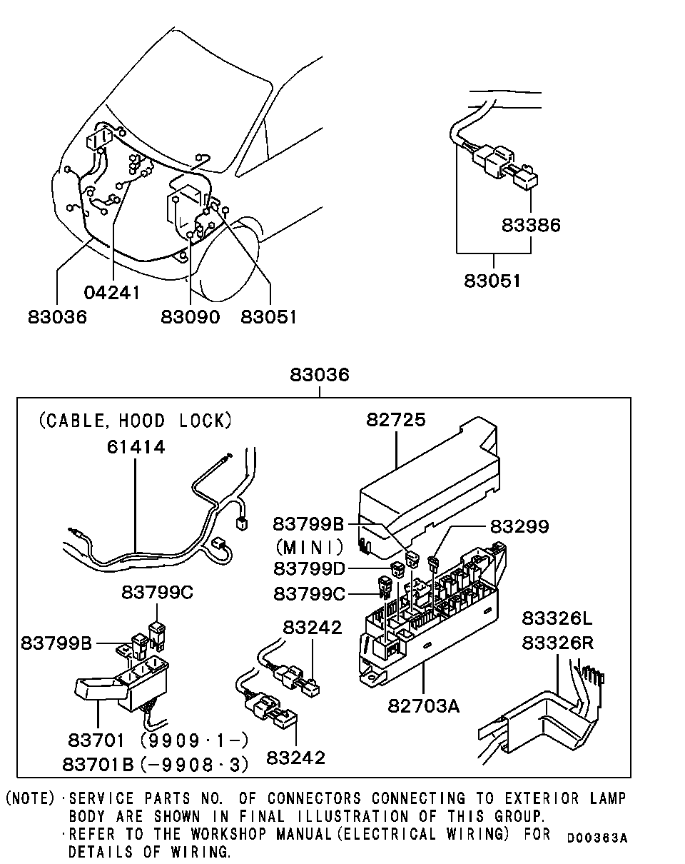 Wiring & Attaching Parts
