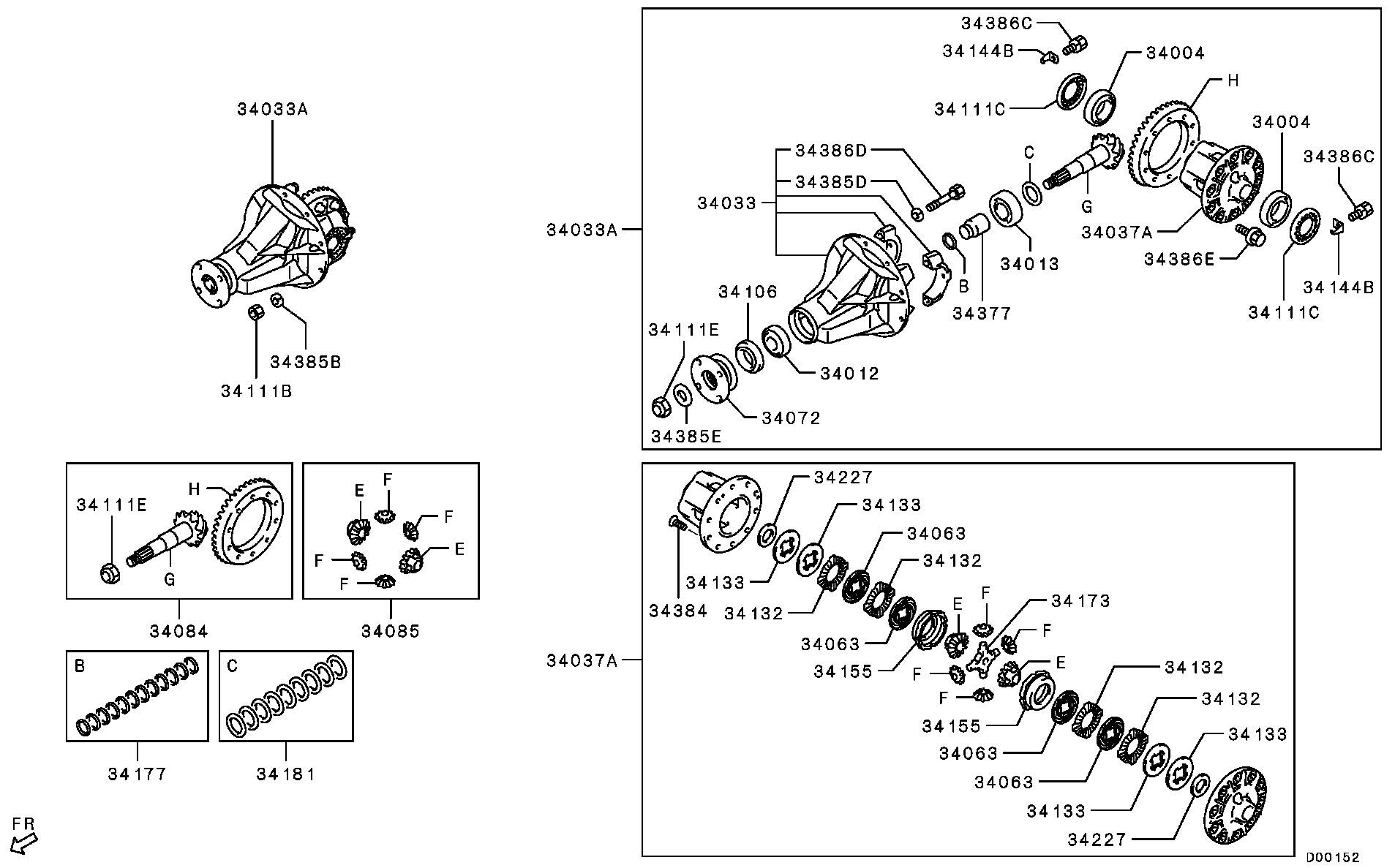 Rear Axle Differential