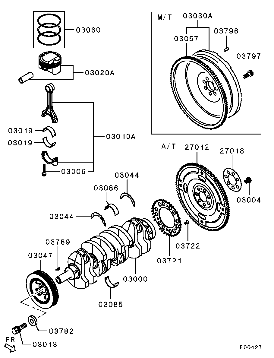 Piston Crankshaft
