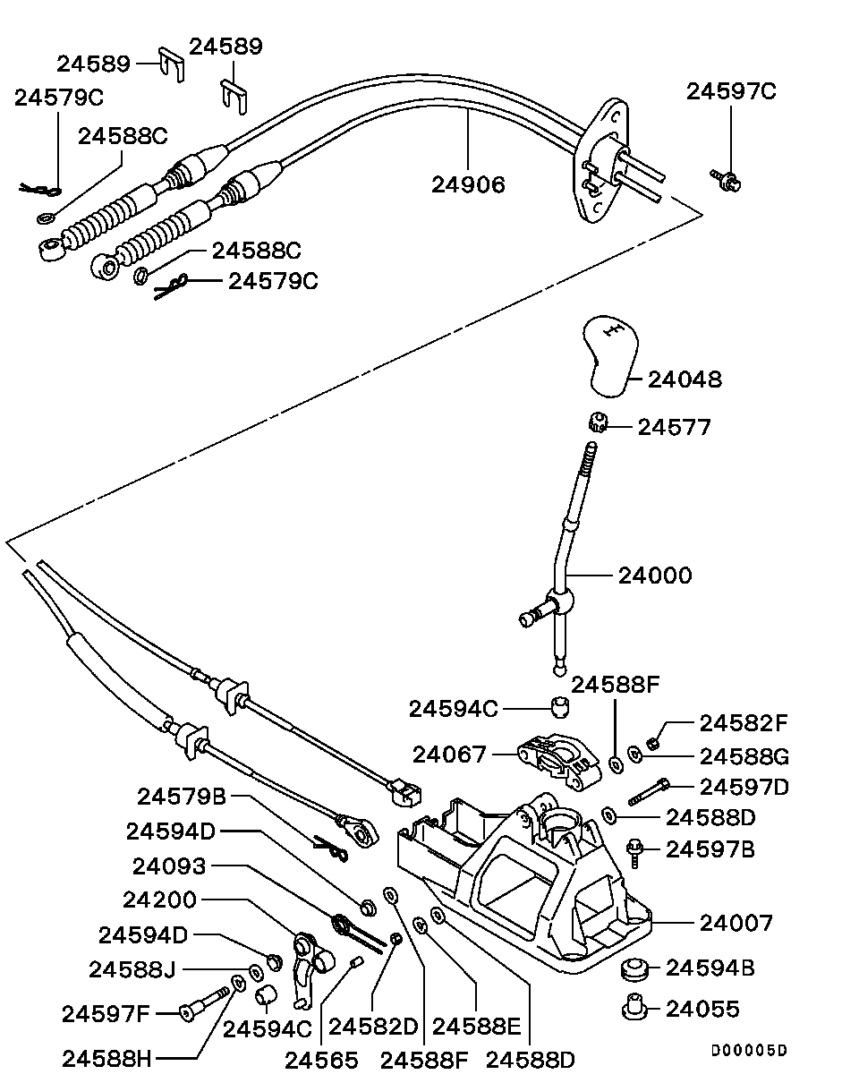 M/T Floor Shift Linkage
