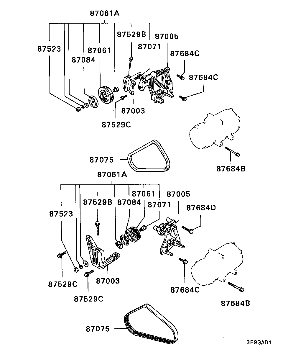 Condensador de aire acondicionado, tuberías