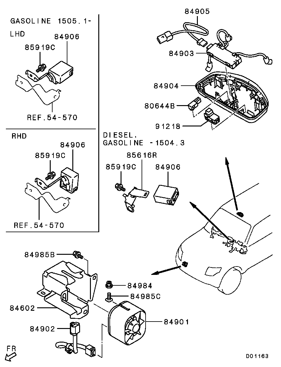 Relay, Flasher & Sensor