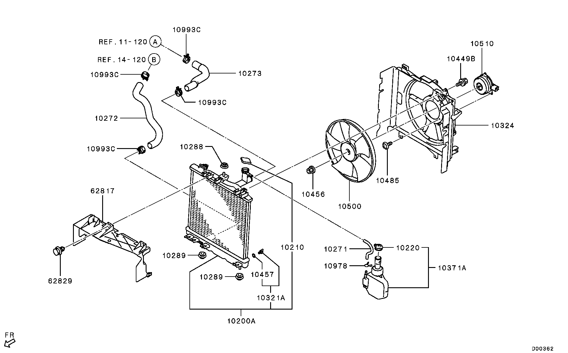 Radiator Hose Condenser Tank