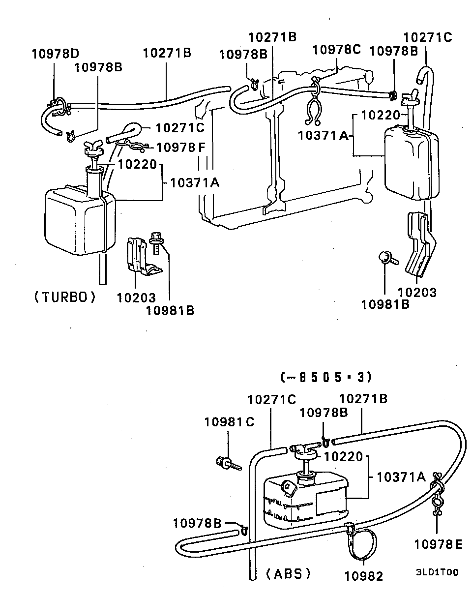 Radiator Hose Condenser Tank