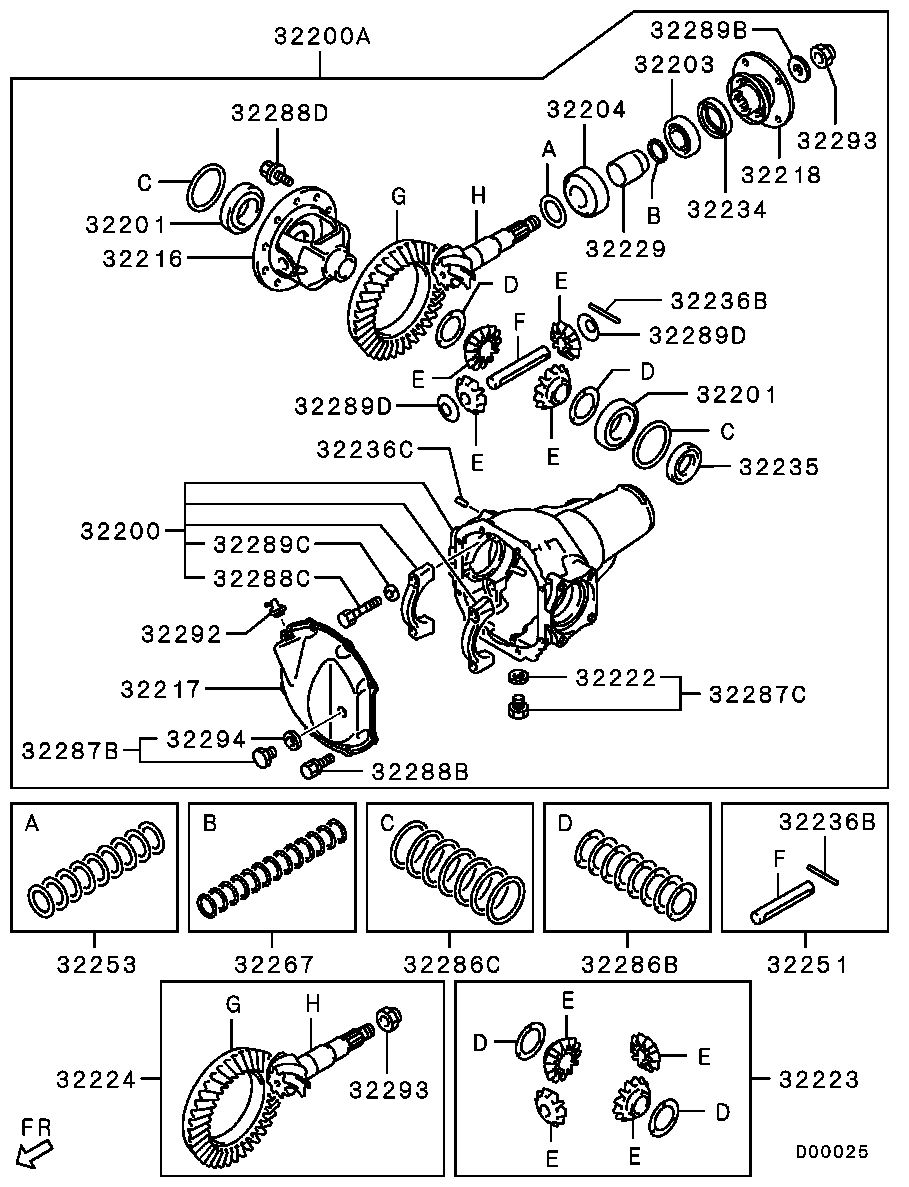 Front Axle Differential
