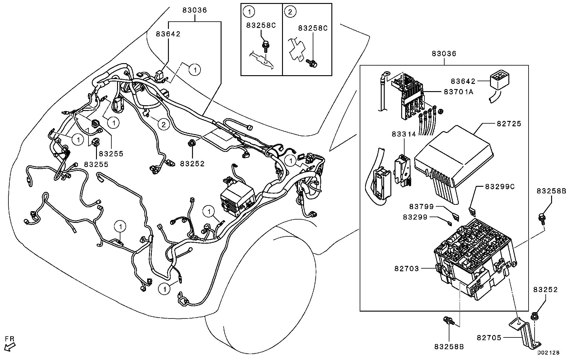 Wiring & Attaching Parts