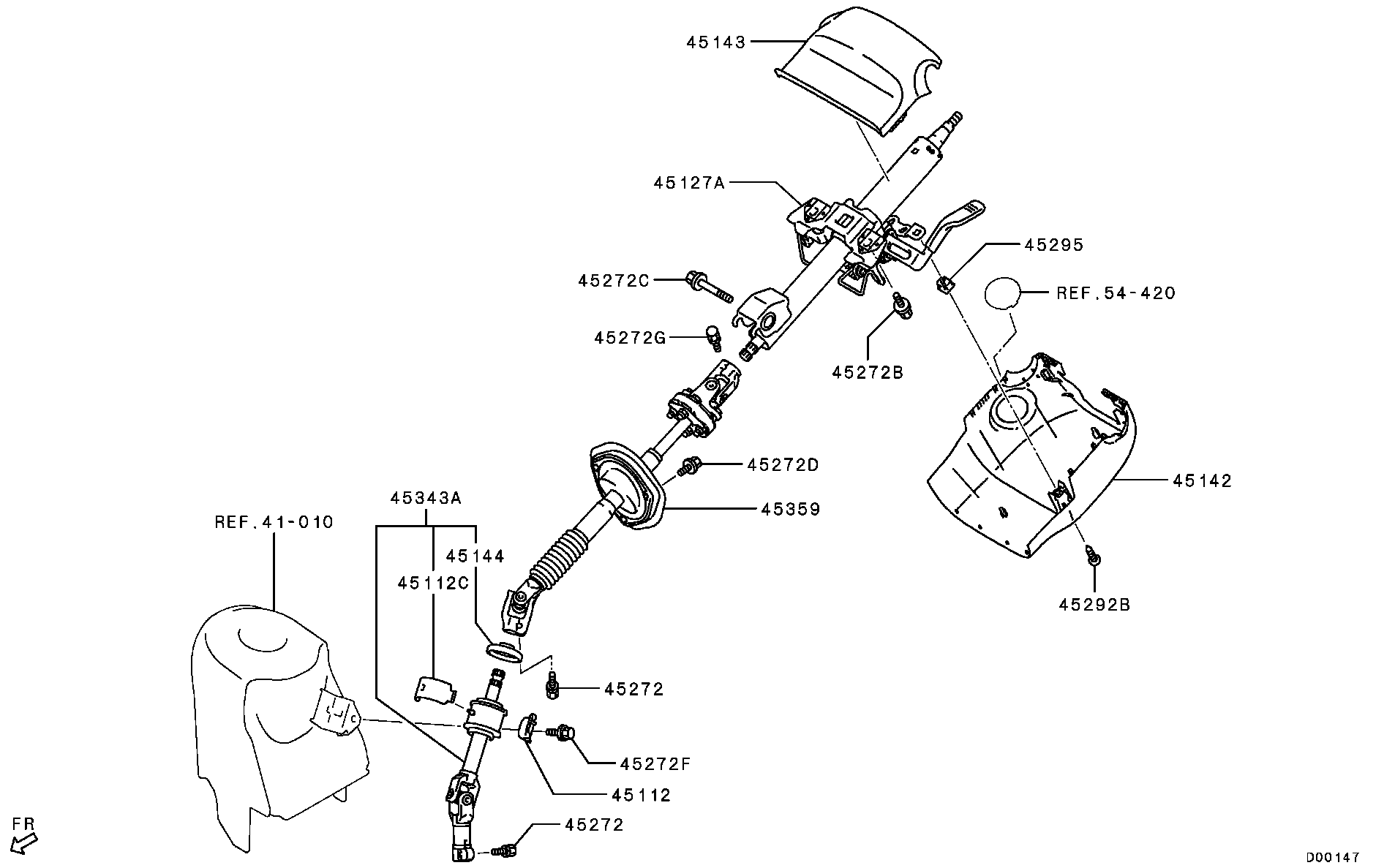 Steering Column & Cover