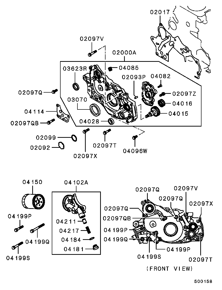 Oil Pump & Oil Filter