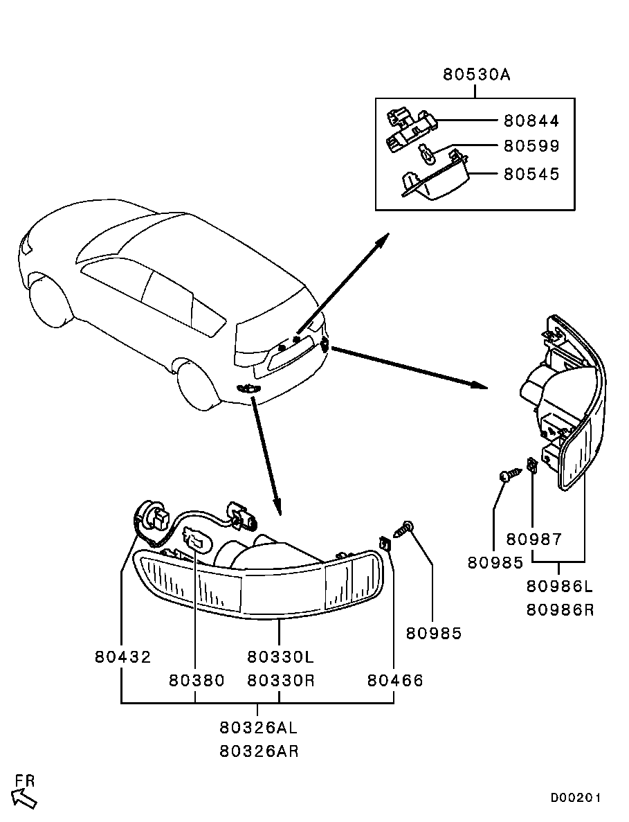 Rear Exterior Lamp