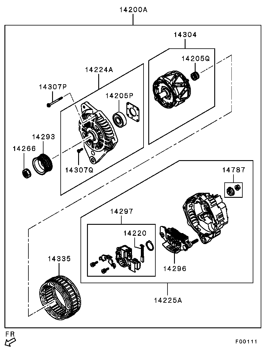 Alternator & Vacuum Pump