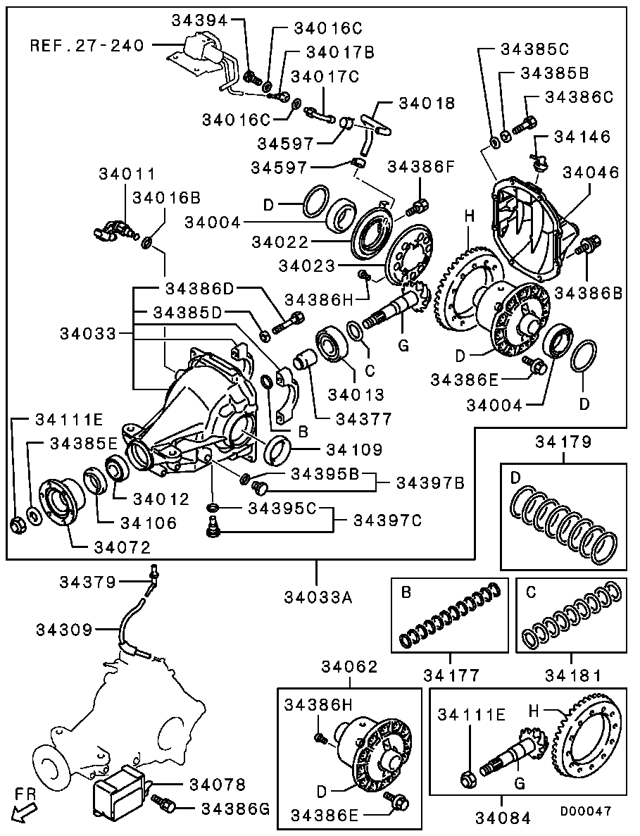 Rear Axle Differential