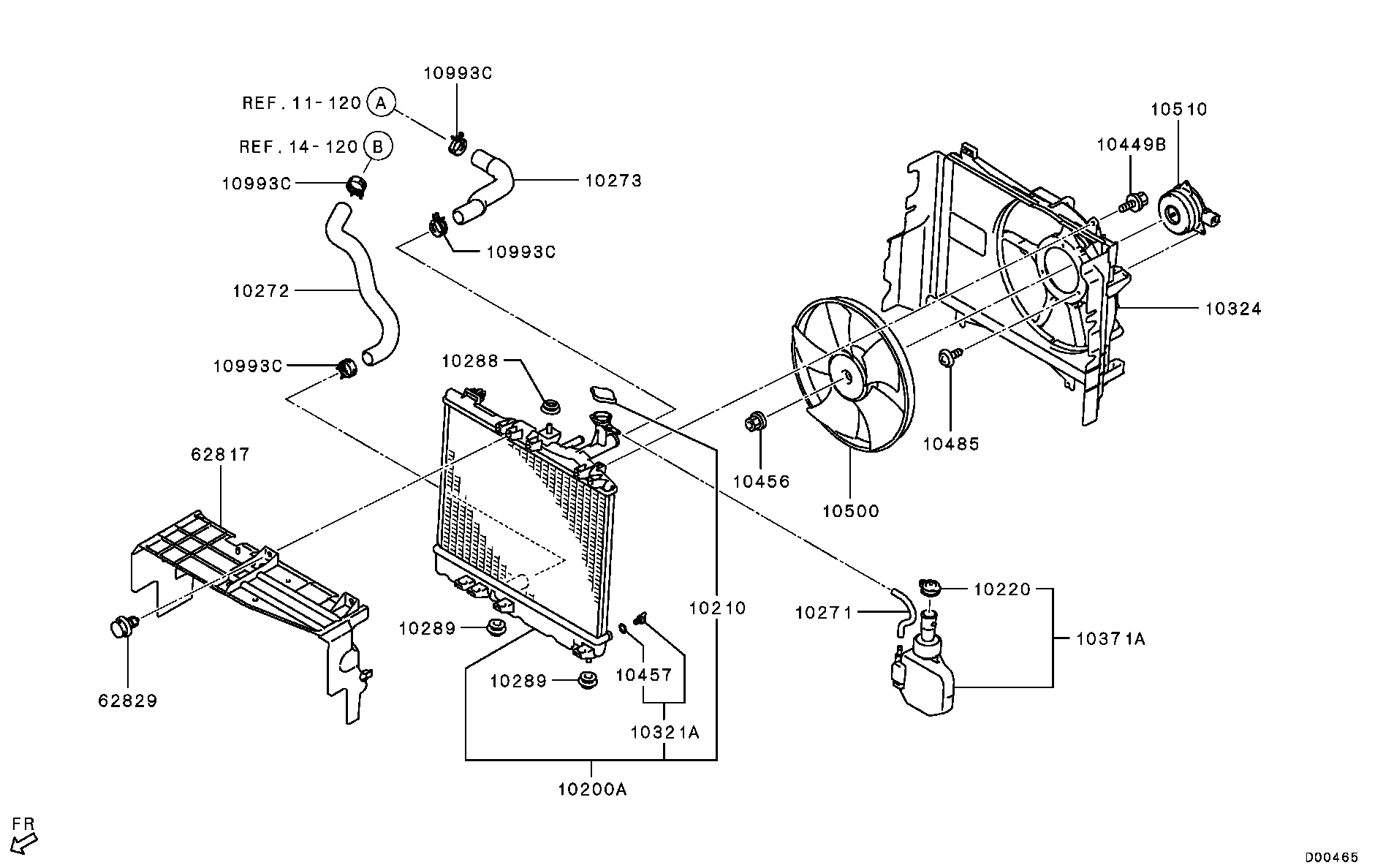 Radiator Hose Condenser Tank