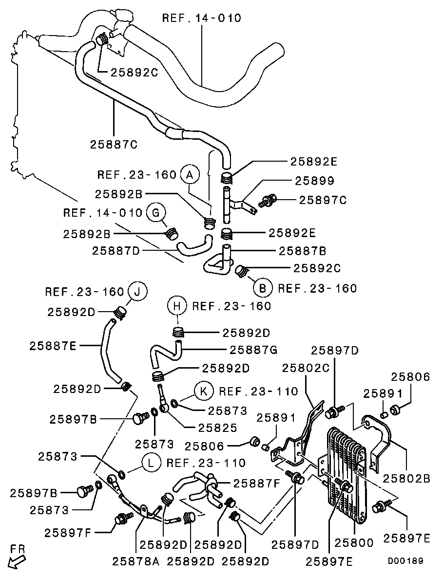 Transmission Oil Cooler & Tube