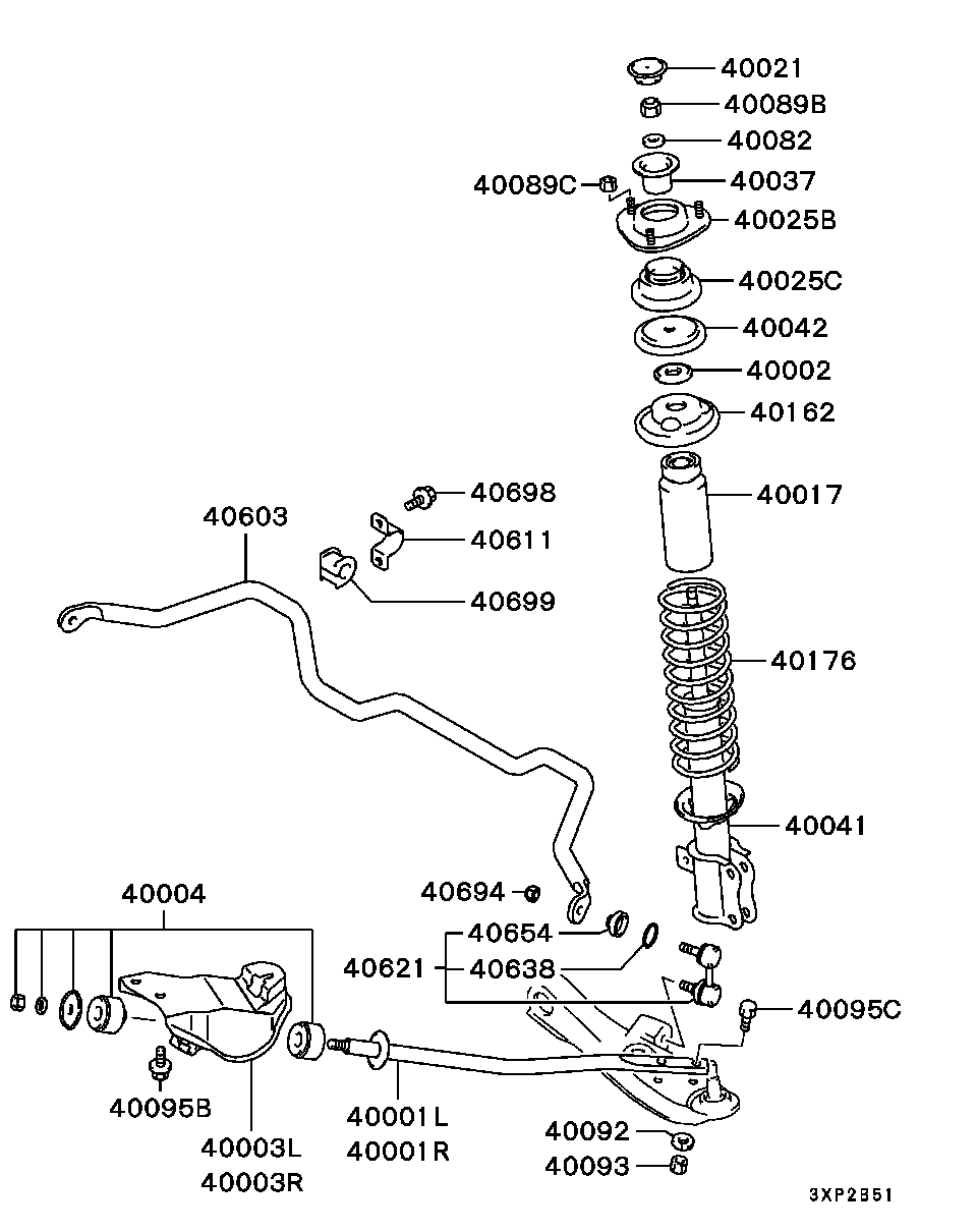 Suspension Strut & Spring