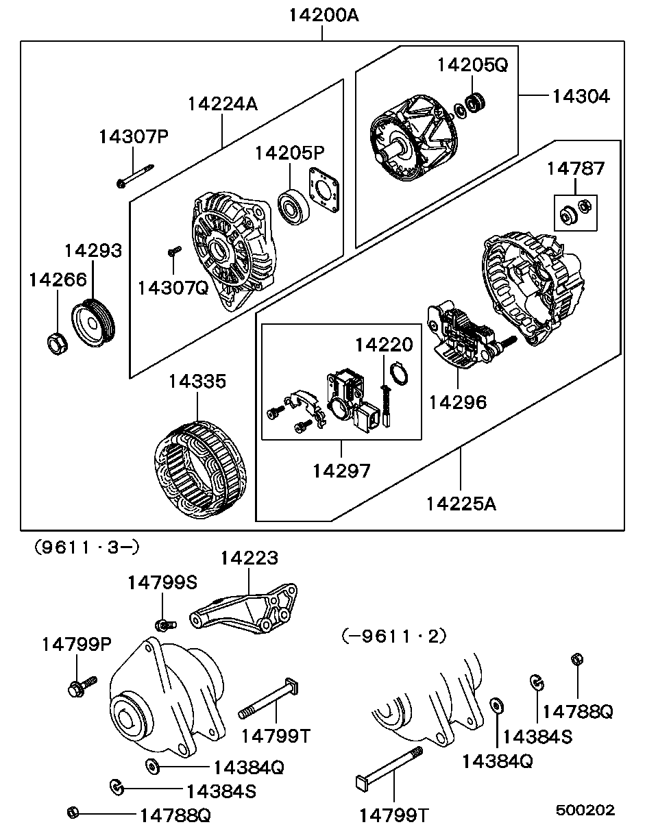 Alternator & Vacuum Pump