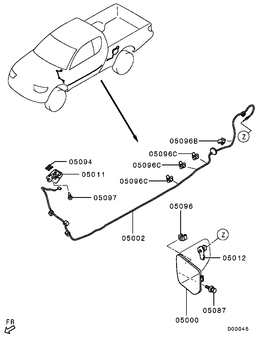Fuel Filler Lid Lock