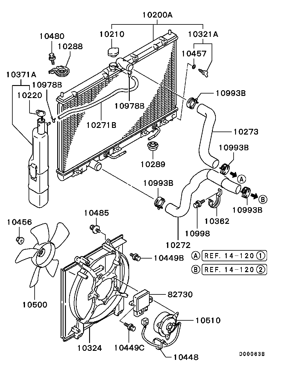 Radiator Hose Condenser Tank