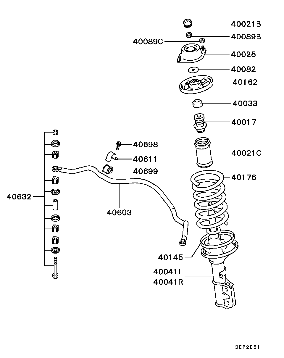 Suspension Strut & Spring