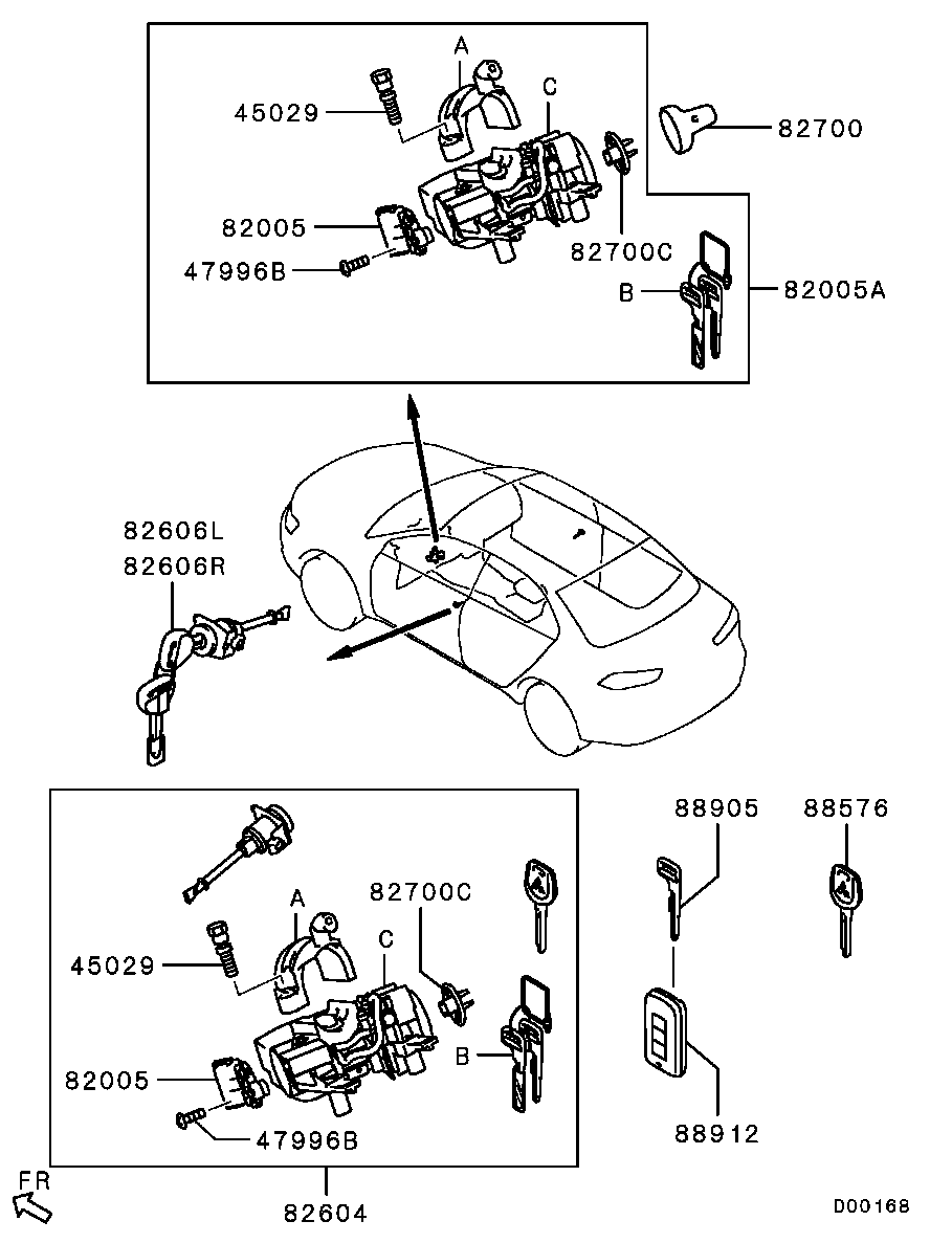 Lock Cylinder & Key