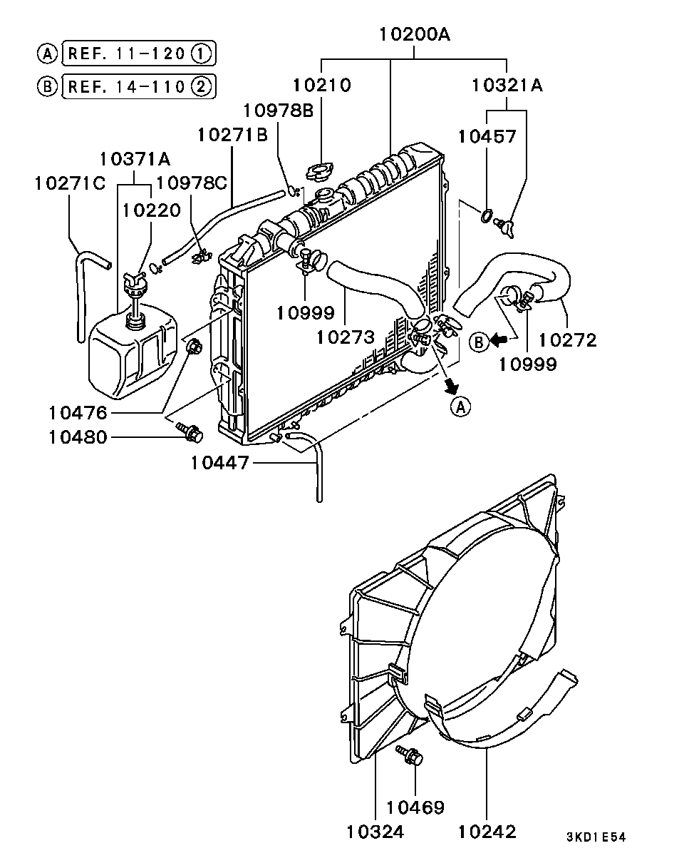 Radiator Hose Condenser Tank