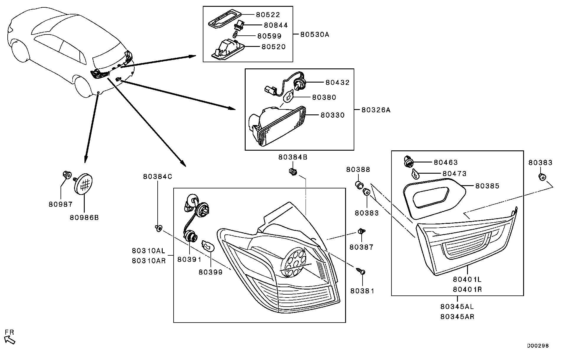 Rear Exterior Lamp