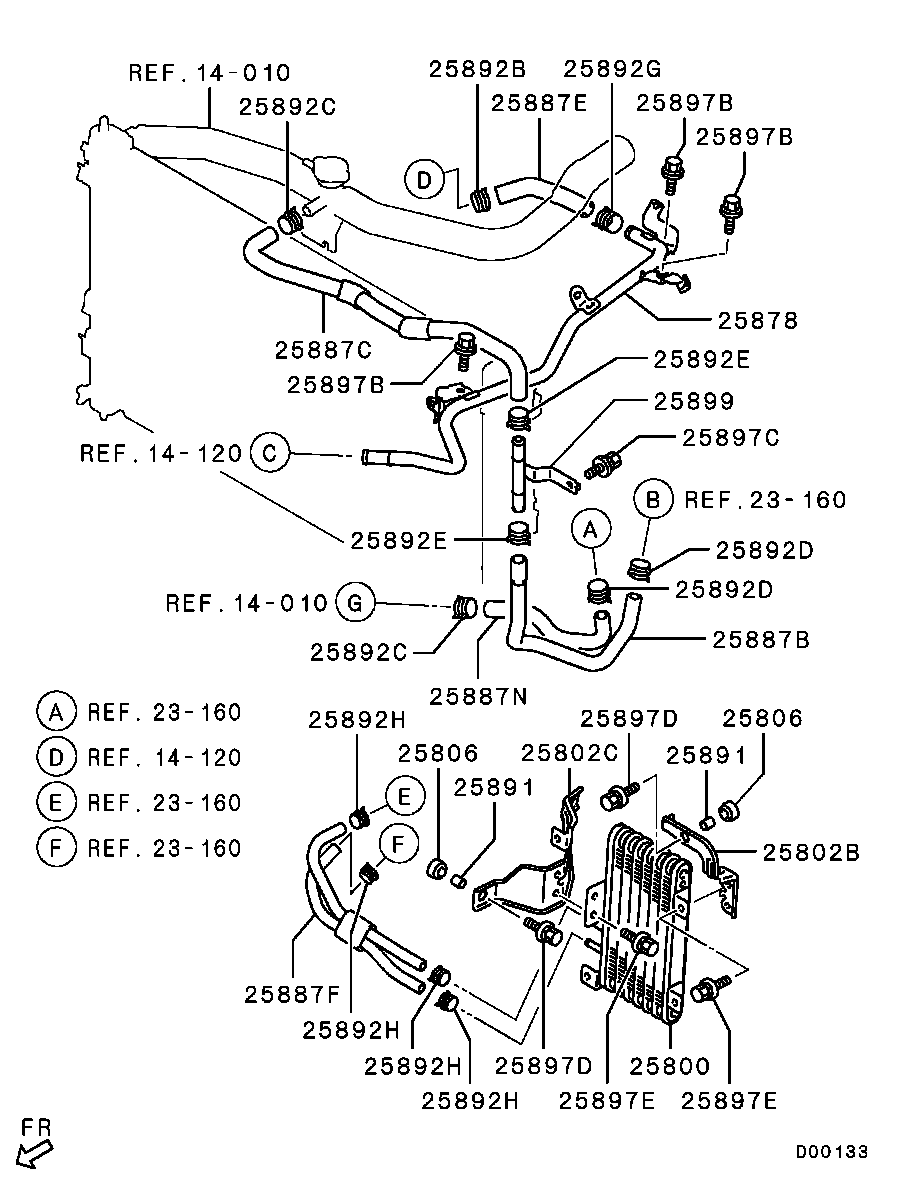 Transmission Oil Cooler & Tube