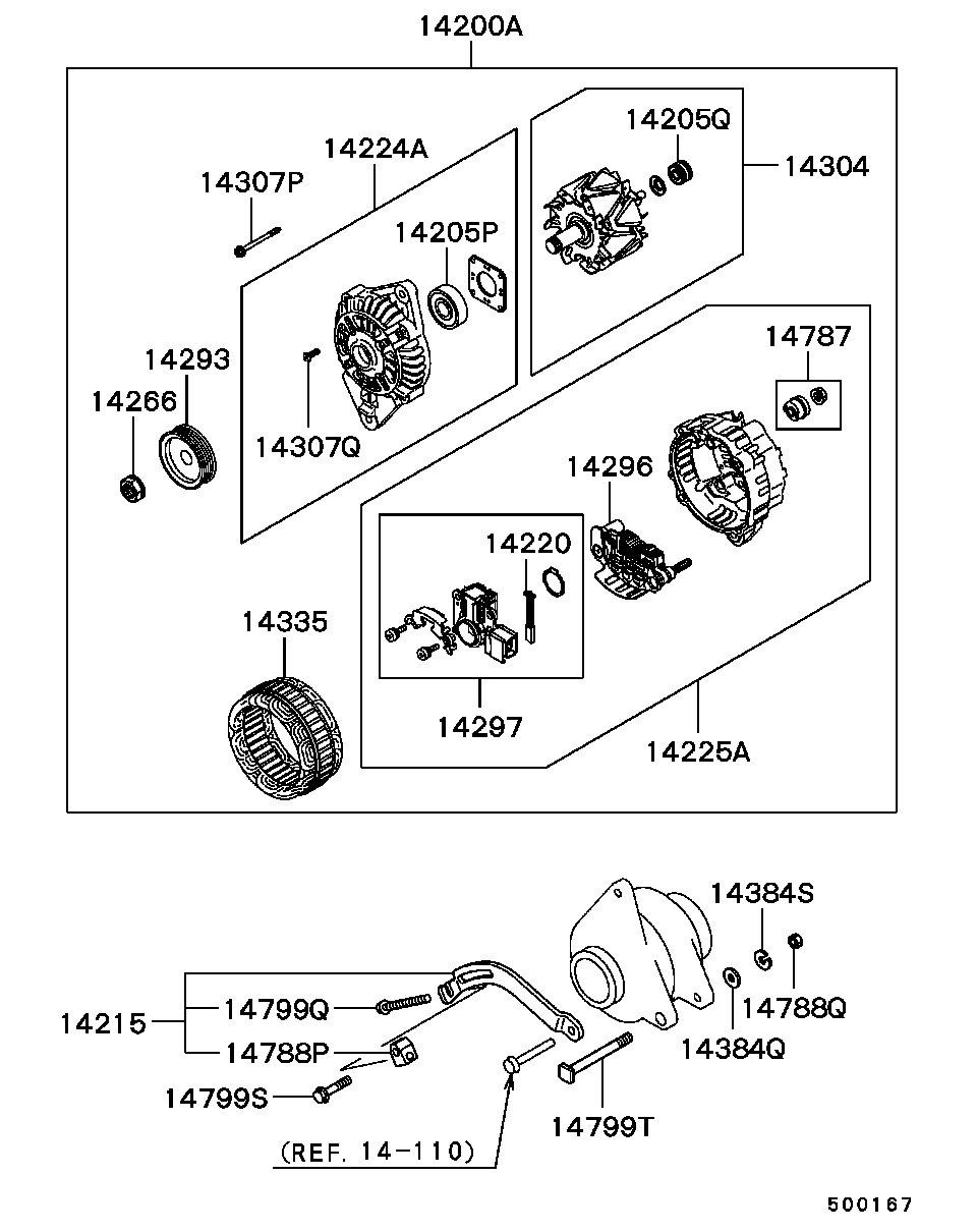 Alternator & Vacuum Pump
