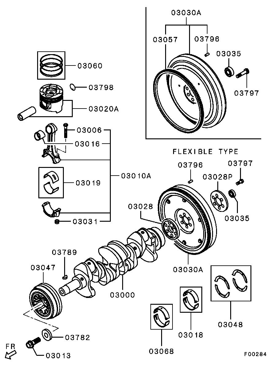 Piston Crankshaft