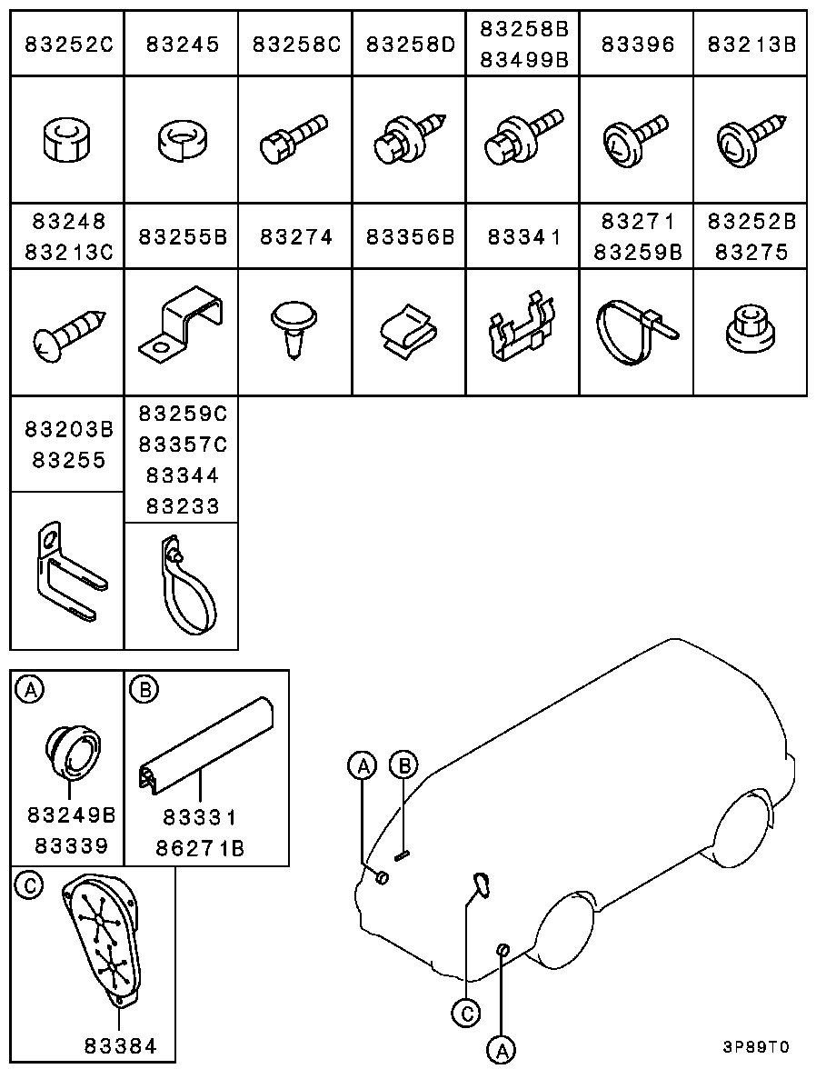 Wiring & Attaching Parts