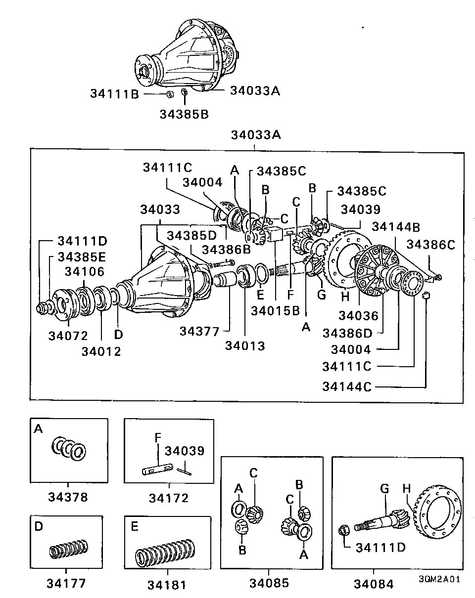 Rear Axle Differential