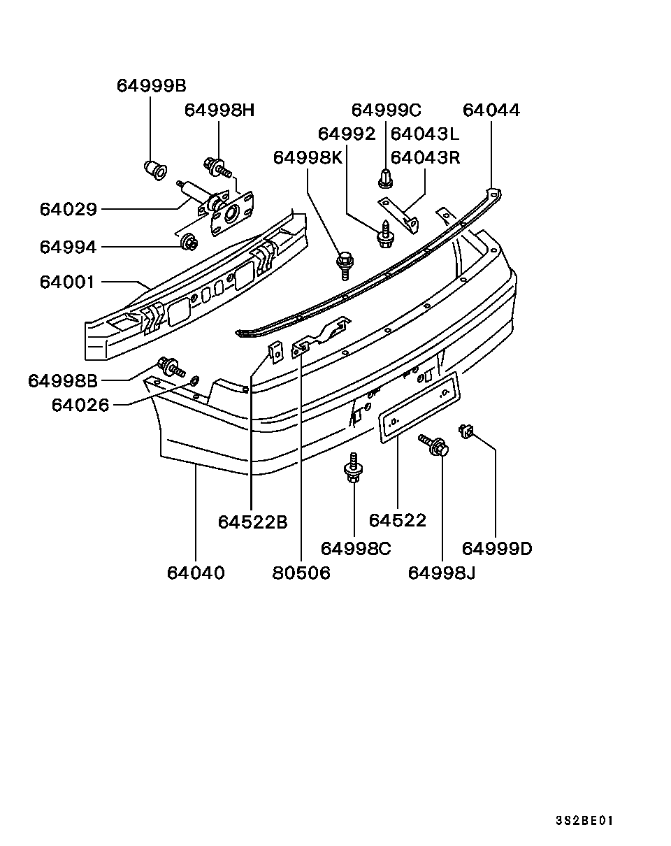 Rear Bumper Support