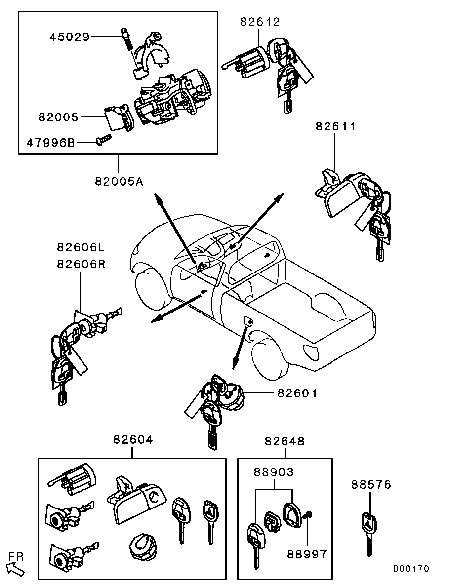 Lock Cylinder & Key