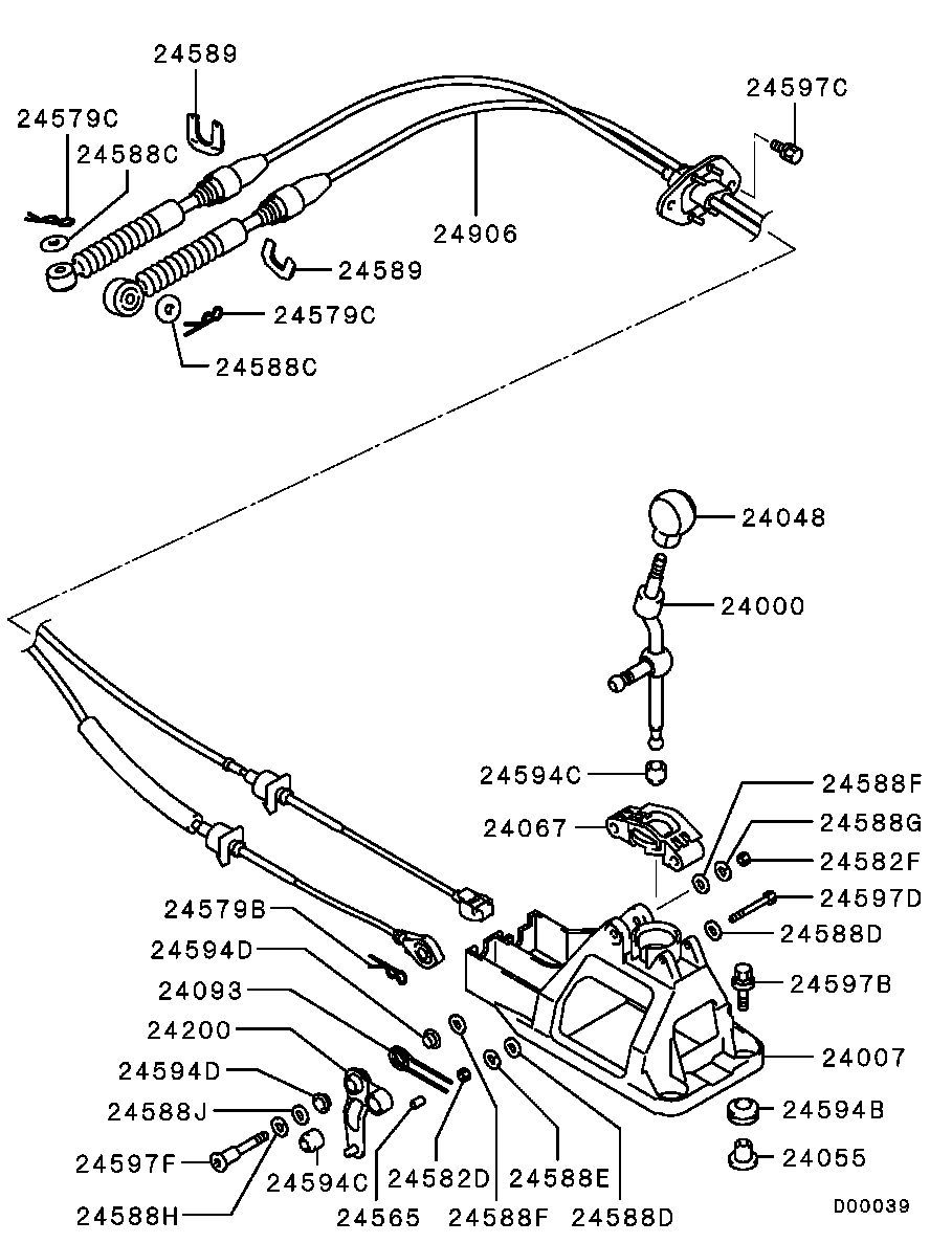 M/T Floor Shift Linkage