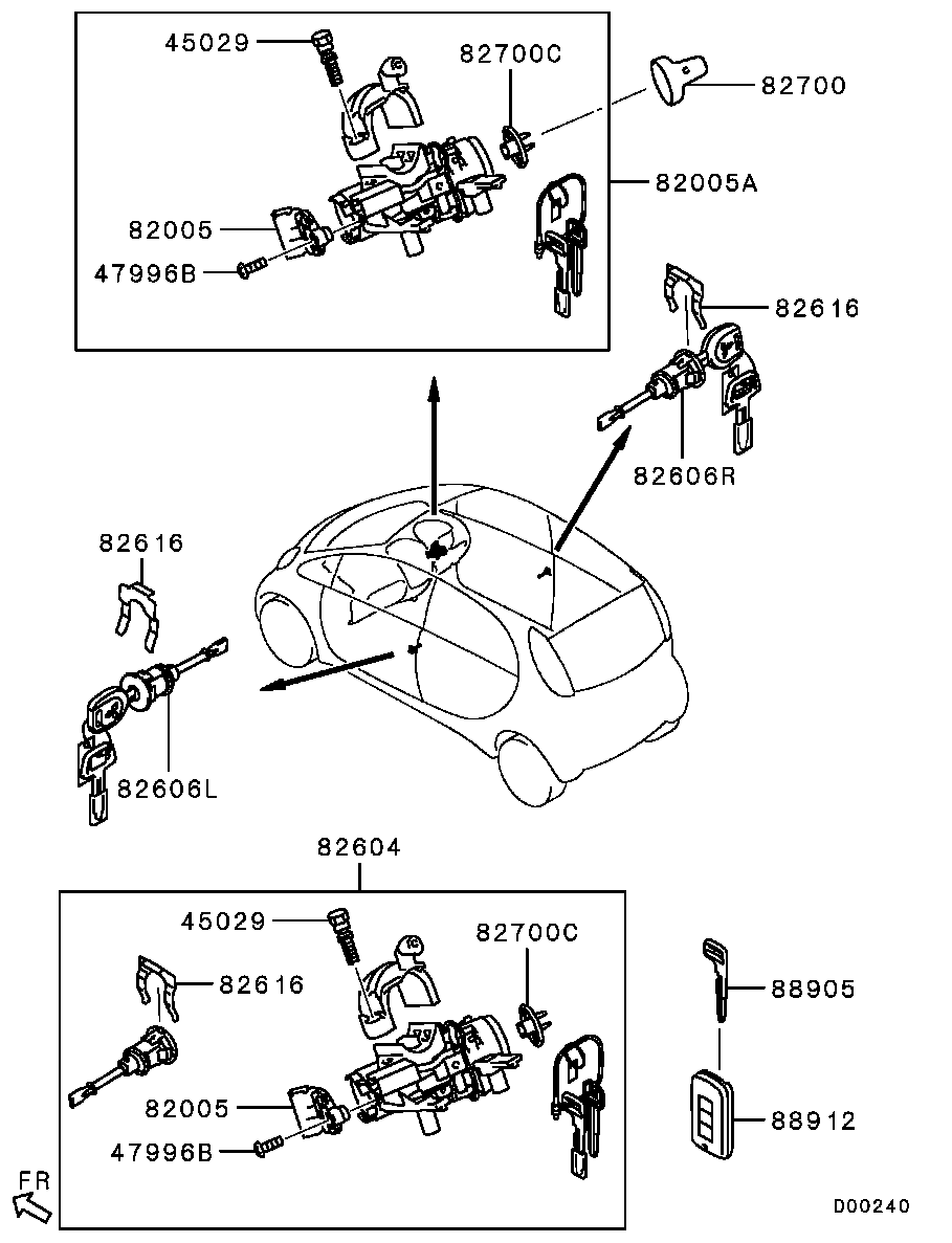 Lock Cylinder & Key